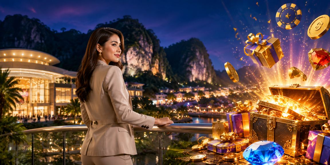 Pemain di Ipoh menggunakan telefon bimbit untuk bermain slot jackpot dalam suasana selesa